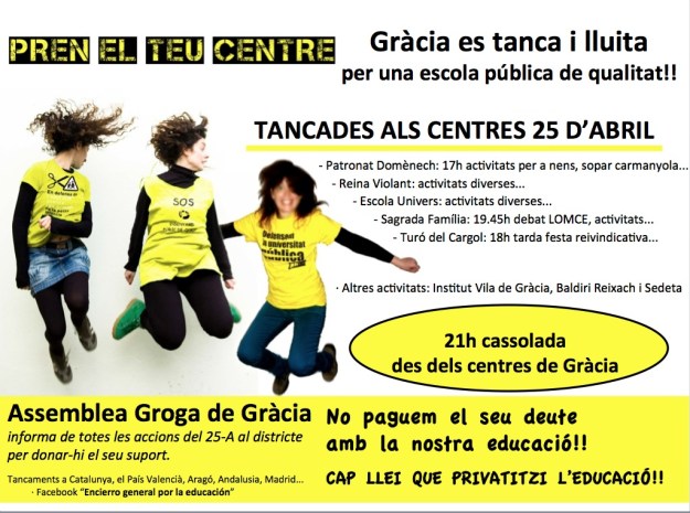 cartell 25A GraÌcia
