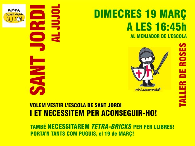 CARTELL TALLER ST JORDI