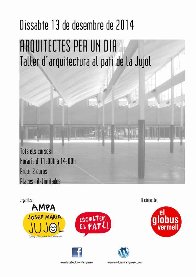 cartell arquitectes per un dia