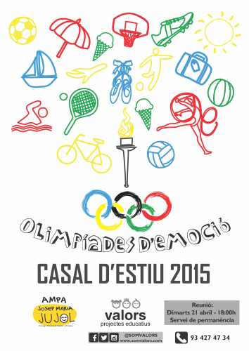 Poster - Casal Estiu 2015 - Jujol-1